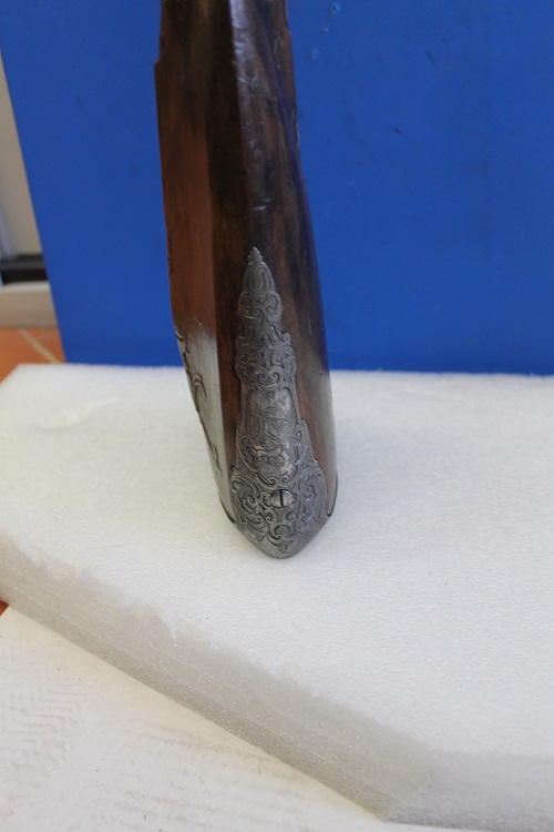 carabina a pietra focaia di Christopher Ioseph Frey - produzione tedesca (metà XVIII sec)