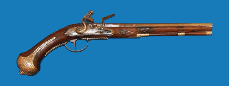 pistola di Lazzarino Cominazzo, Pietro Manani - produzione bresciana (terzo quarto XVII sec)