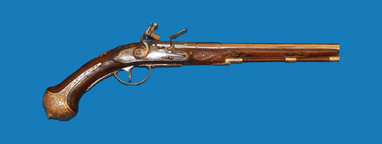 pistola di Lazzarino Cominazzo, Pietro Manani - produzione bresciana (terzo quarto XVII sec)