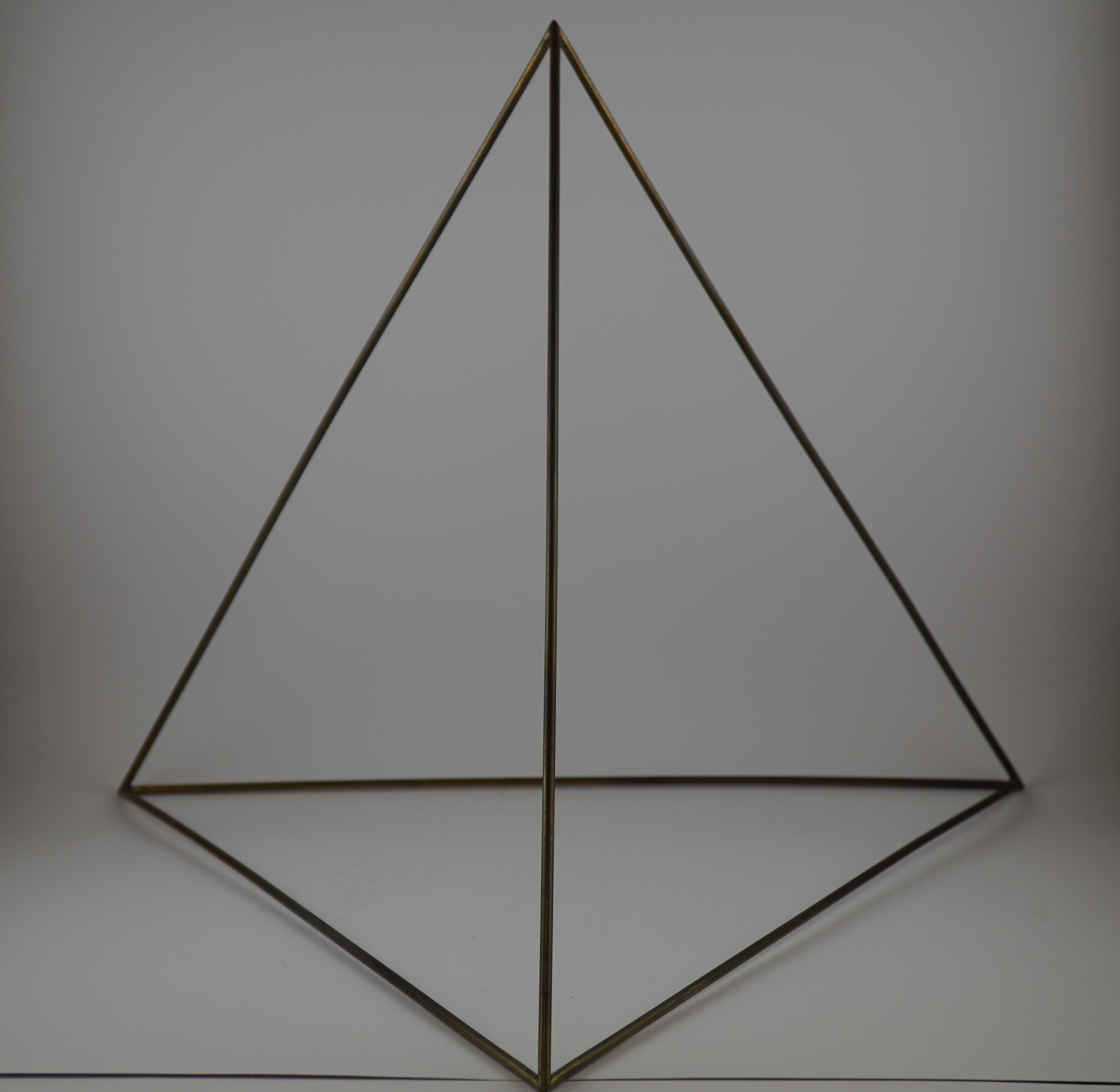 Modello di tetraedro di Hermann Wiener | (ultimo quarto XIX)