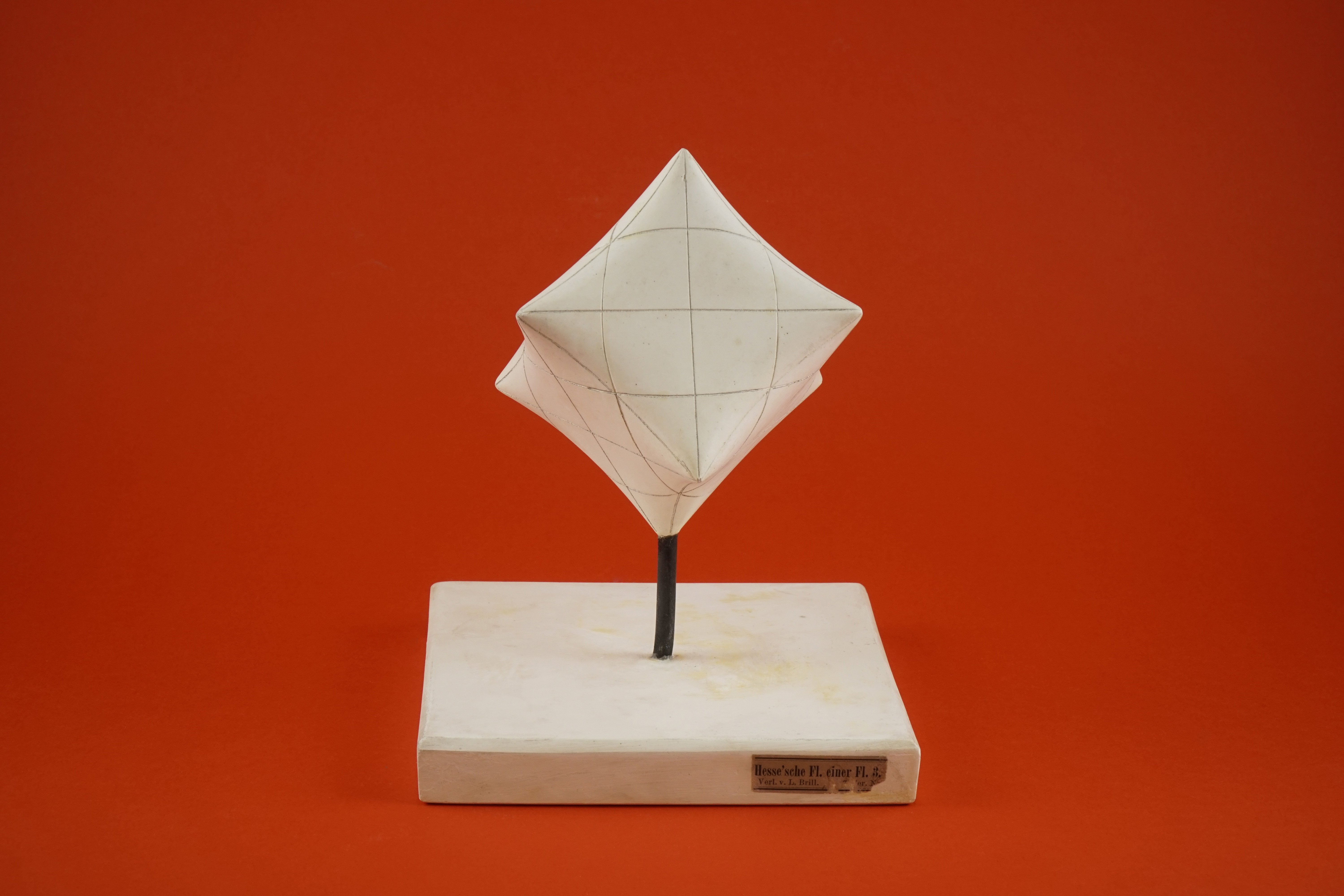 Modello di Porzione a forma di stella della Superficie Hessiana del quarto ordine con quattordici punti doppi reali di Brill-Schilling | (ultimo quarto XIX)