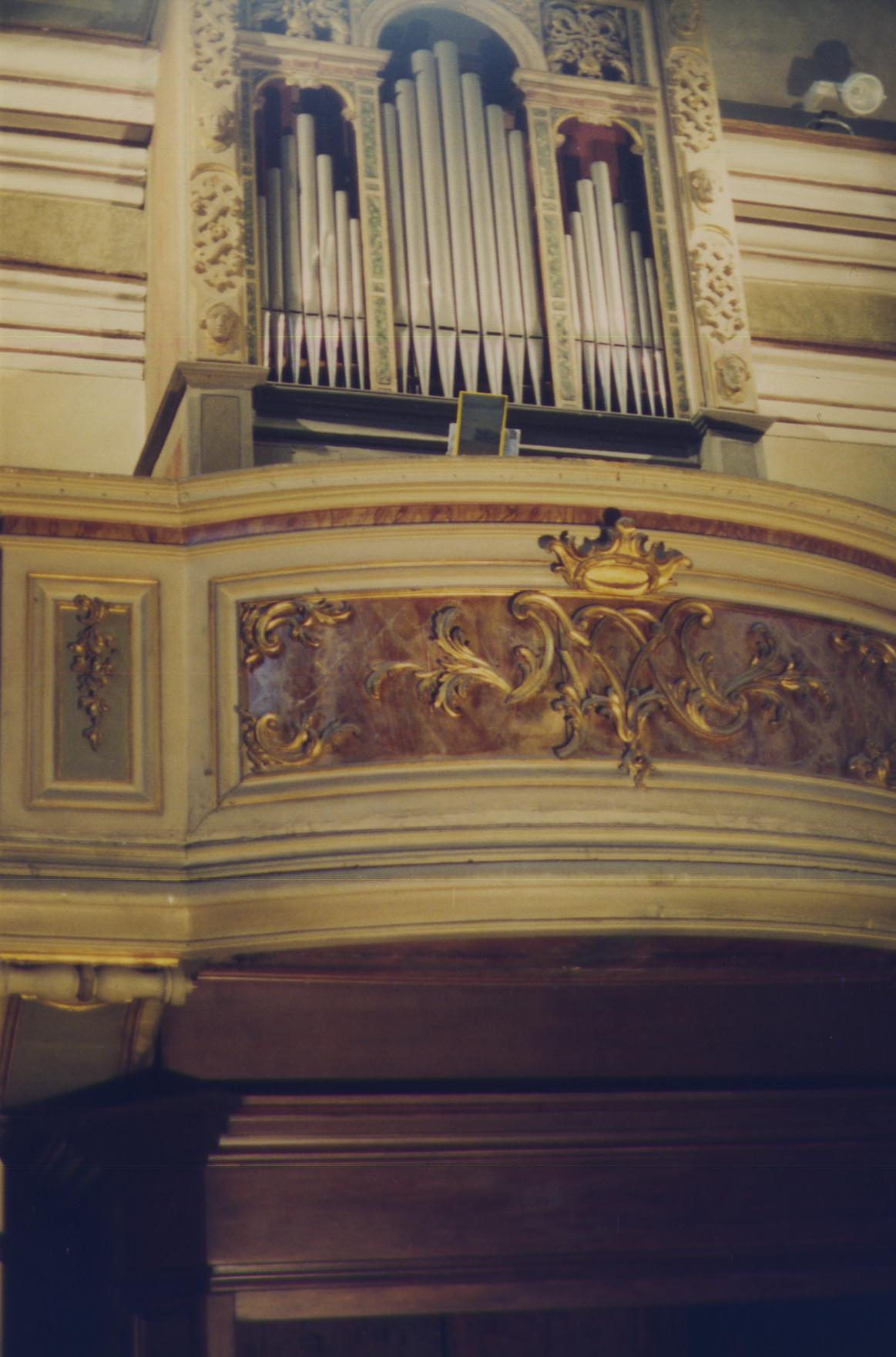 organo di anonimo (bottega) - barocco (fine XVI inizi XVII - ritocchi XVIII - XIX secc)