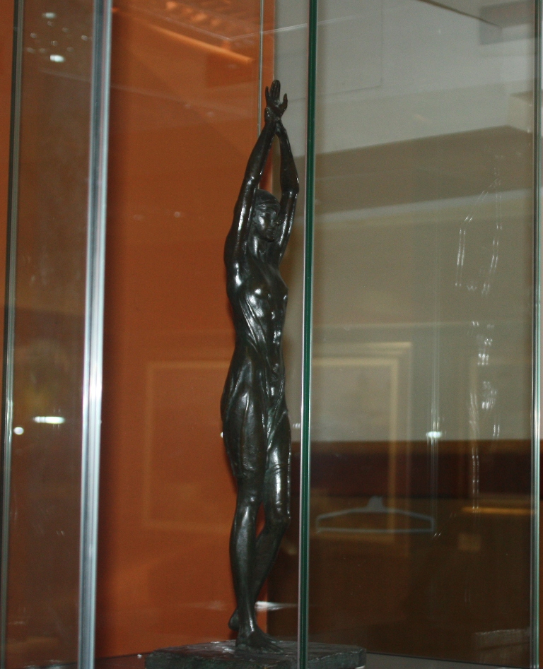 Figura di donna (Danzatrice), figura di donna (scultura, opera isolata) di D'Antino Nicola (attribuito) (prima metà XX)
