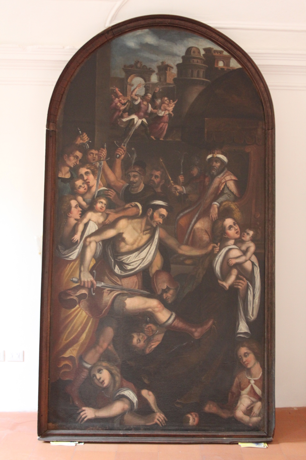 strage degli innocenti (dipinto) - ambito abruzzese (XVII)