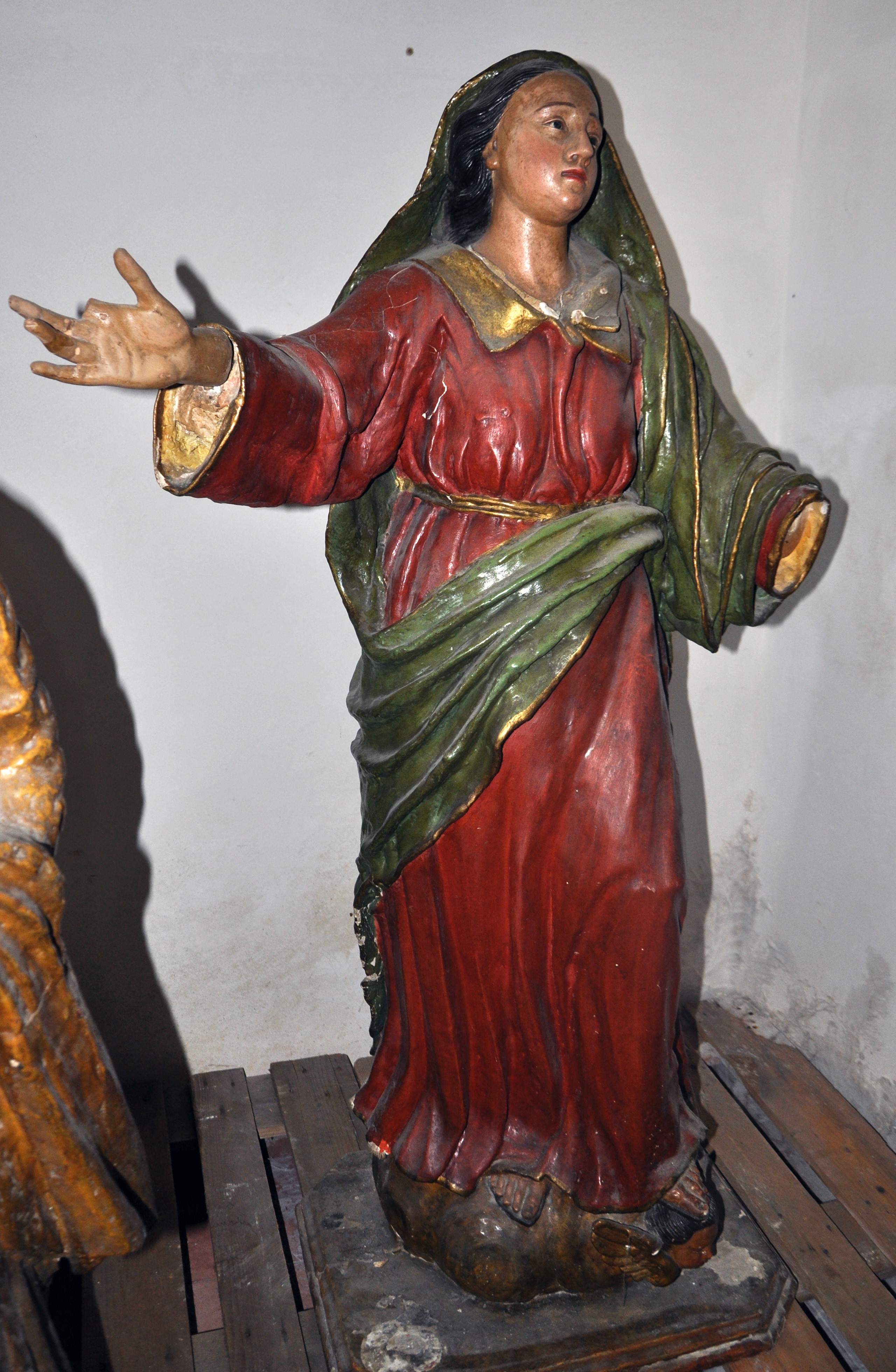 Madonna dell'Assunta (statua, opera isolata) - ambito abruzzese (prima metà XVII)