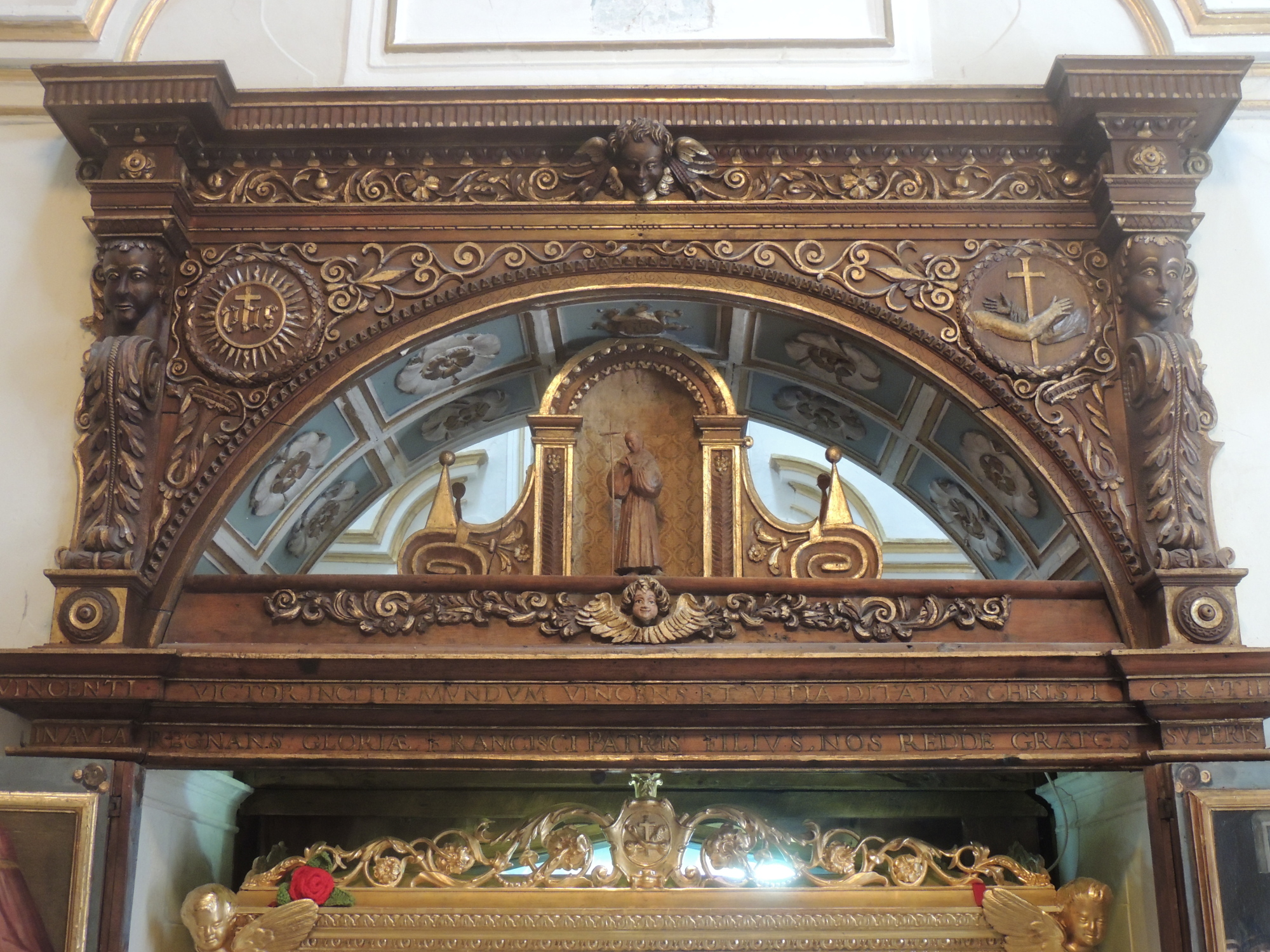 armadio per le reliquie del beato Vincenzo, armadio per le reliquie del beato Vincenzo (armadio per reliquiari) - ambito abruzzese (secondo quarto XVII)