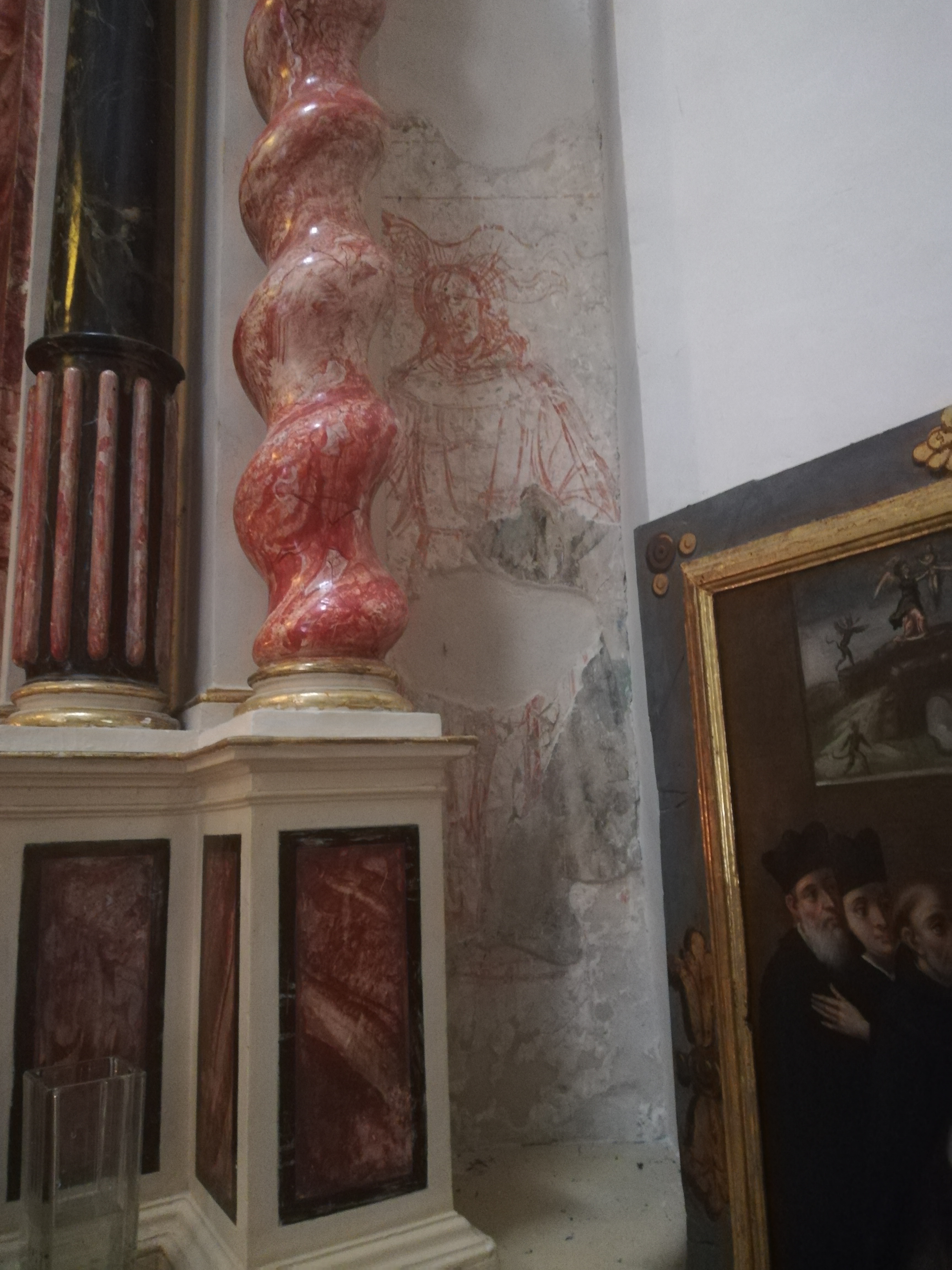 San Giovanni da Capestrano, San Giovanni da Capestrano (dipinto, frammento) - ambito abruzzese (metà/ metà XV-XVI sec)