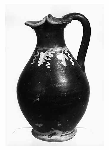 OINOCHOE A BOCCA TRILOBATA - ambito tarantino (inizio sec. III a.C)