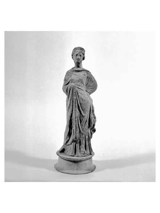 STATUETTA - ambito tarantino (seconda meta' sec. II a.C)