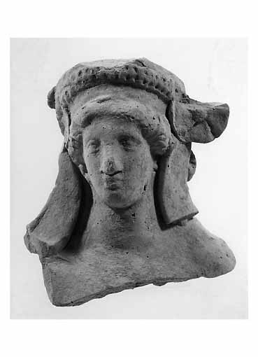 Recumbente (RILIEVO, Iacobone C5 XXV b) - produzione tarantina (meta' sec. IV a.C)