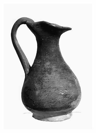 OINOCHOE A BOCCA TRILOBATA - produzione tarantina (fine sec. III a.C)