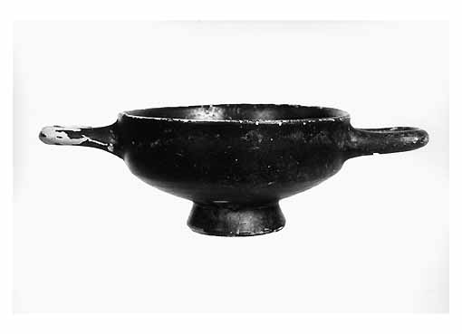 TAZZA BIANSATA - ambito tarantino (sec. III a.C)