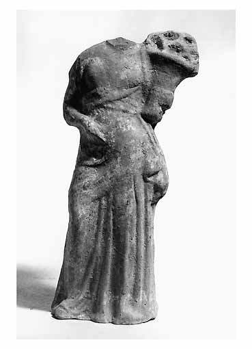 STATUETTA - ambito tarantino (sec. II a.C)