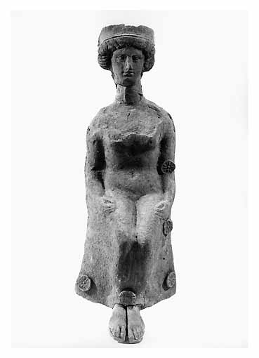 STATUETTA - produzione tarantina (terzo quarto sec. IV a.C)