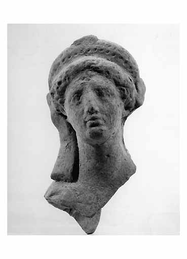 Recumbente (RILIEVO, Iacobone, C5 XXIII a) - produzione tarantina (meta' sec. IV a.C)