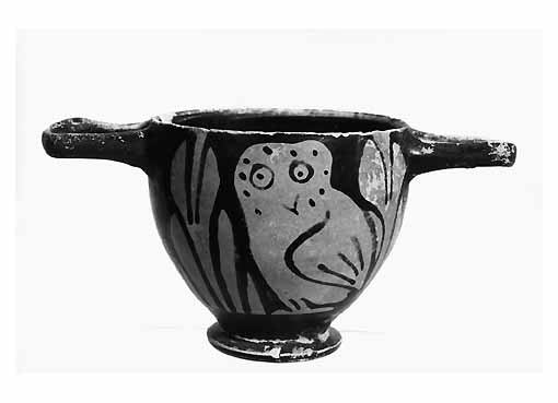 SKYPHOS - produzione apula (meta' sec. IV a.C)