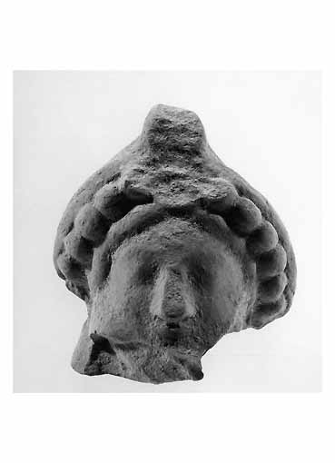 Recumbente su kline (RILIEVO, Iacobone C1 Xva) - produzione tarantina (inizio sec. V a.C)