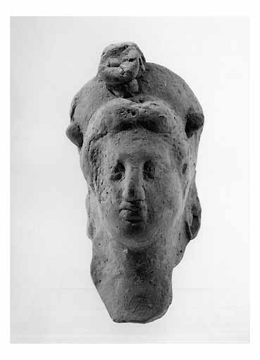 Recumbente (RILIEVO, Iacobone C1 XLIV) - produzione tarantina (seconda meta' sec. IV a.C)