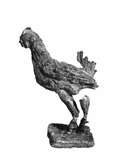 Gallo (STATUETTA) - produzione tarantina (secc. III/ II a.C)