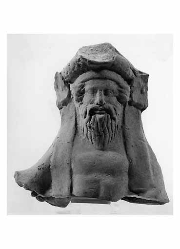 Recumbente (RILIEVO, Iacobone C5 XXXVI a) - produzione tarantina (meta' sec. IV a.C)