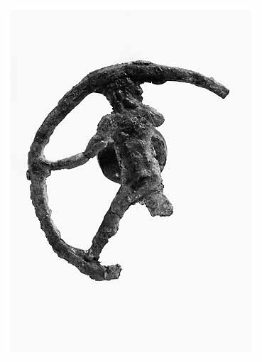 Issione sulla ruota (FERMAGLIO (?)) - produzione tarantina (secc. III/ II a.C)