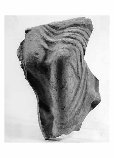 Recumbente con figura femminile (RILIEVO, Iacobone C4) - produzione tarantina (prima meta' sec. IV a.C)