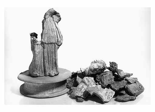 STATUETTA - ambito tarantino (sec. II a.C)