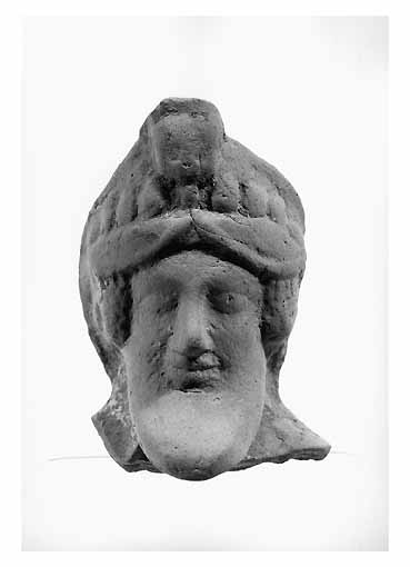 Dionysos-Hades (RILIEVO) - ambito tarantino (sec. VI a.C)