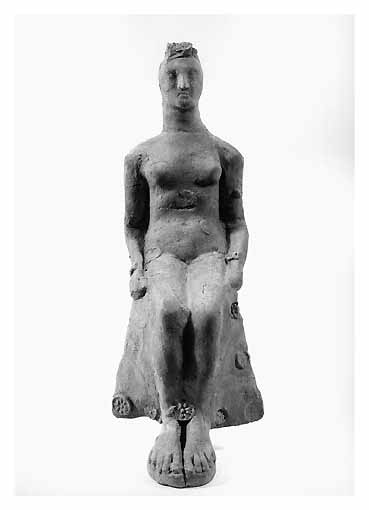 STATUETTA - produzione tarantina (terzo quarto sec. IV a.C)