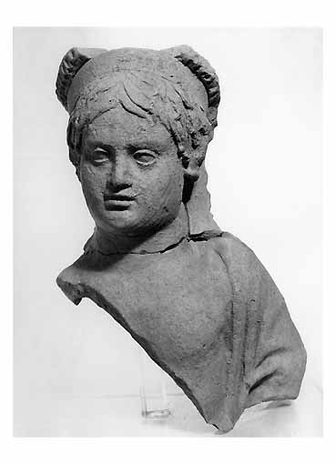 BUSTO - ambito tarantino (sec. IV a.C)