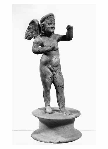 Eros pugile (STATUETTA) - produzione tarantina (secc. III/ II a.C)