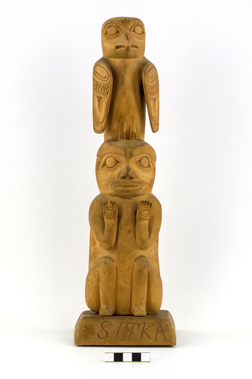 Modello di palo totem, RAPPRESENTAZIONI - Tlingit