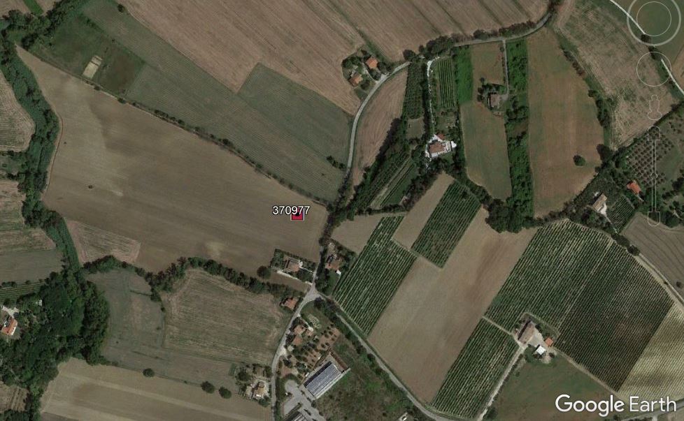 area di materiale mobile, area di frammenti fittili - Tavullia (PU)  (PERIODIZZAZIONI/ Storia/ Eta' antica/ Eta' romana)