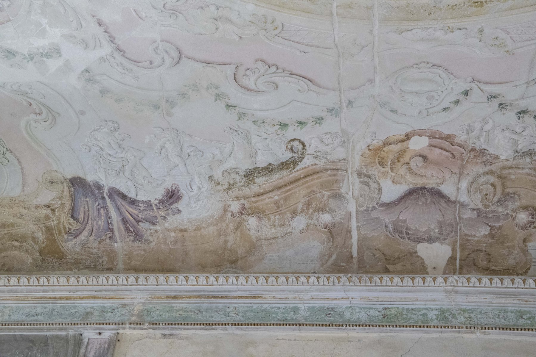 corteo marino (dipinto) di Mengardi, Giambattista (attribuito) - ambito veneto (terzo quarto XVIII)