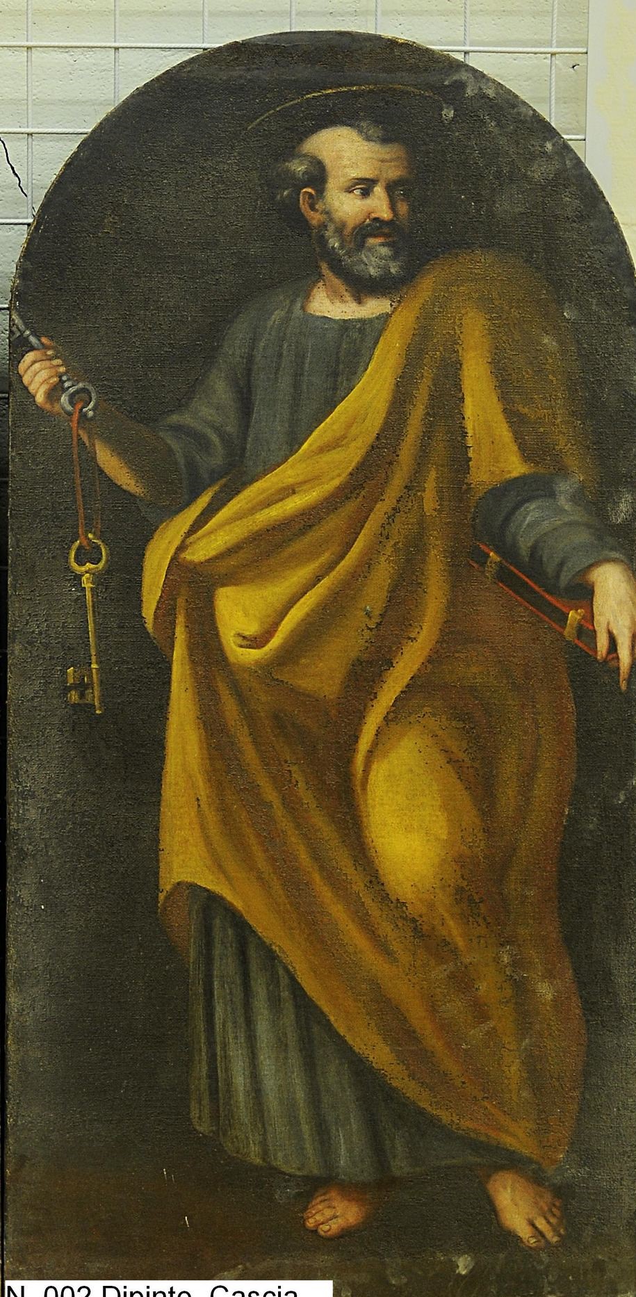 San Pietro Apostolo (dipinto, opera isolata) - bottega Italia centrale (primo quarto XVII)