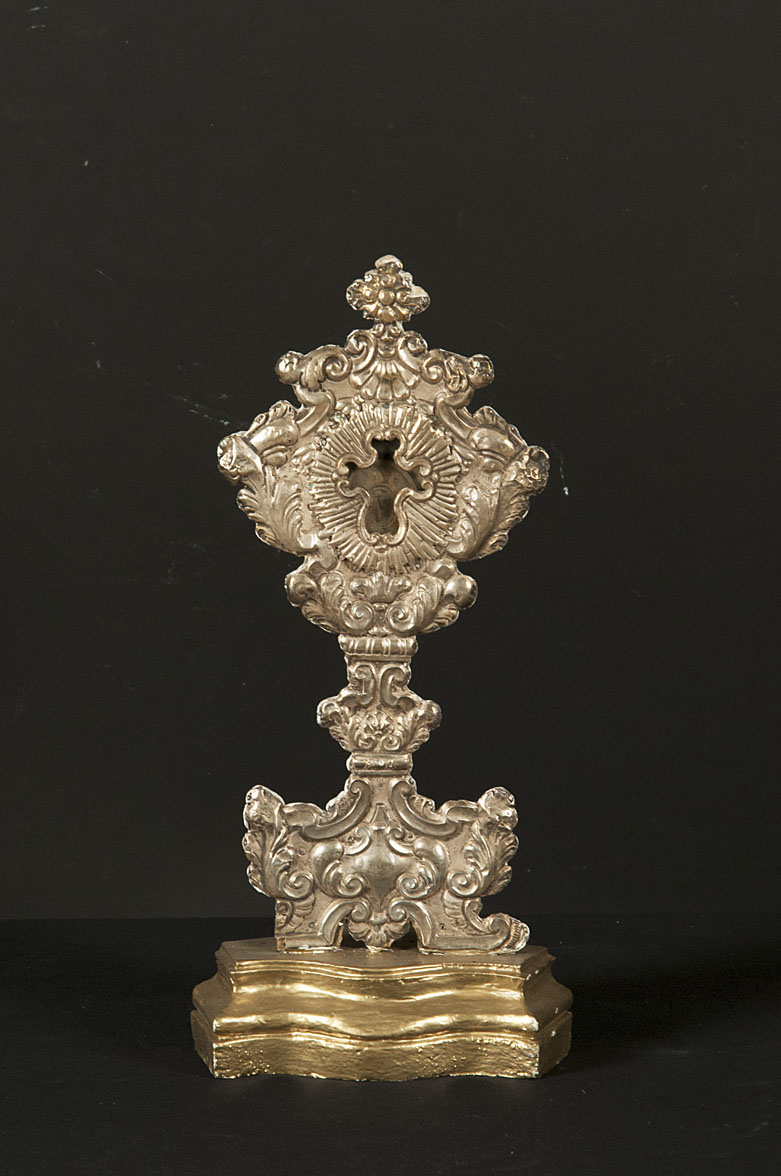 reliquiario, opera isolata - bottega Italia centrale (XIX)