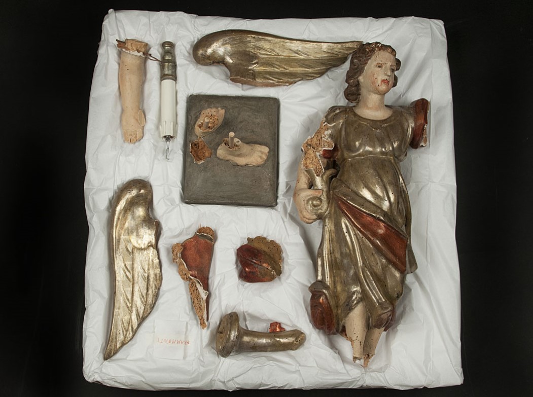 scultura, elemento d'insieme - ambito Italia centrale (XVII)