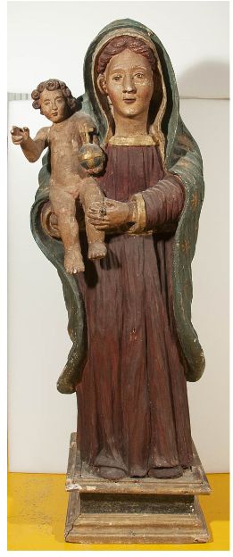 Madonna col Bambino (scultura, opera isolata) - ambito Italia centrale (primo quarto XVI)
