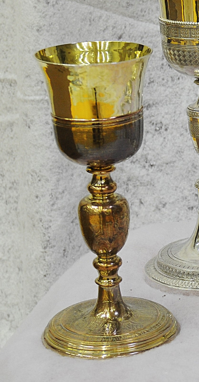 calice, opera isolata - bottega Italia centrale (ultimo quarto sec. XVI)