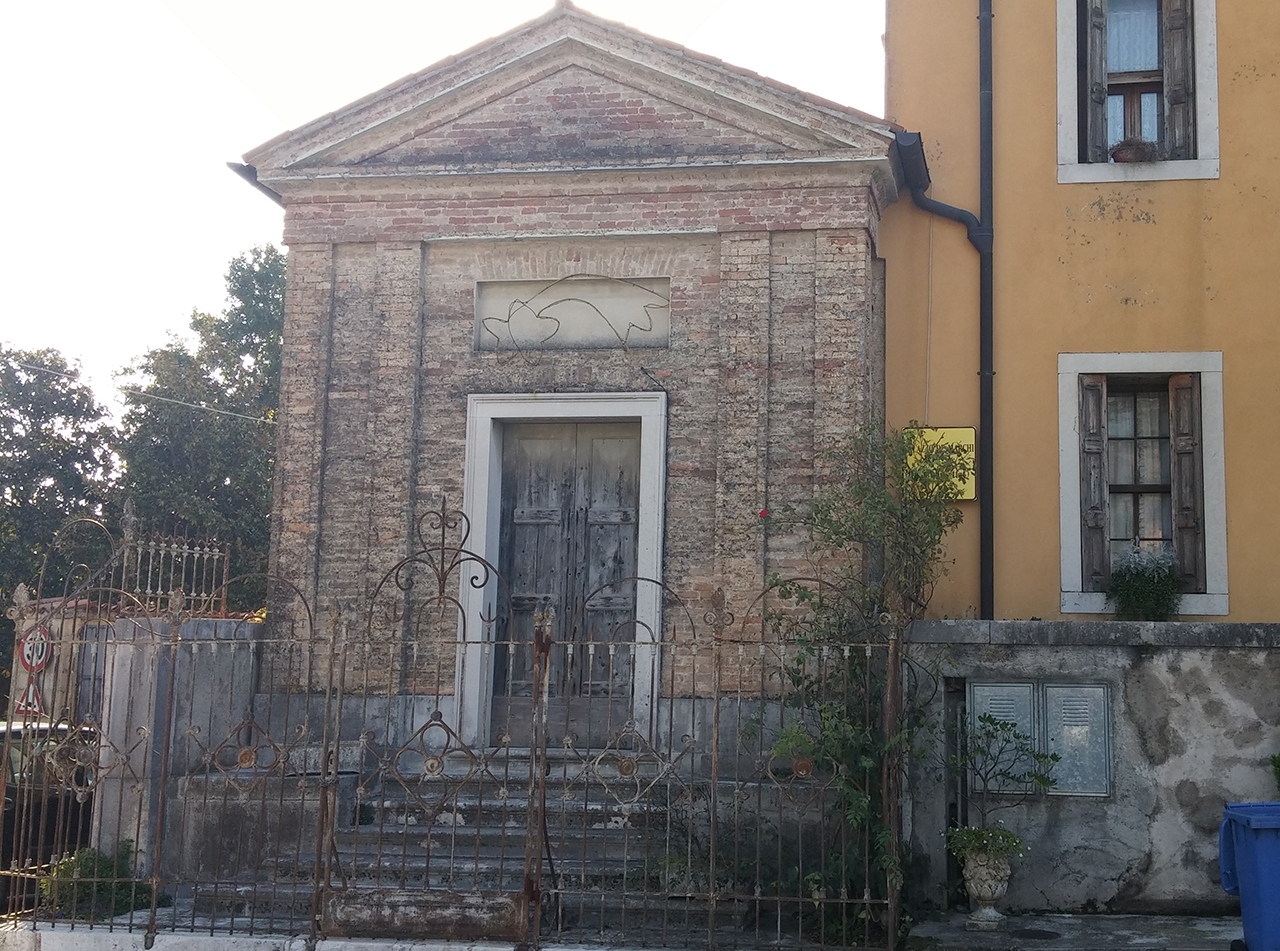 Chiesa facente parte dell'complesso padronale ex Filanda De Marchi, Frova (chiesa, privata) - Caneva (PN) 