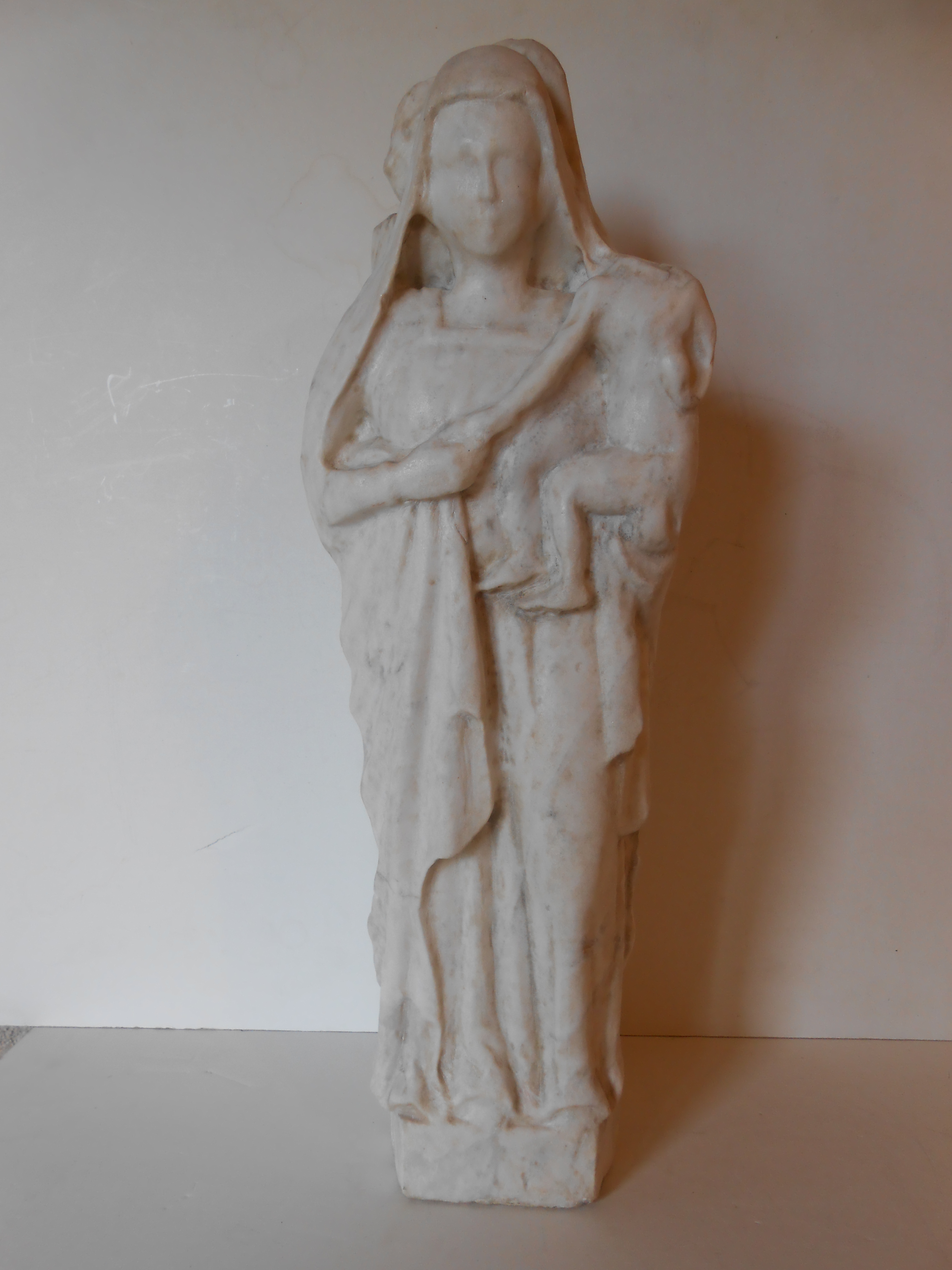 Madonna con Bambino (statua) - ambito italiano (XVI)
