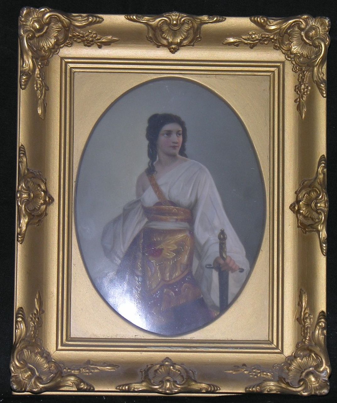 Judith mit dem Haupt Holofernes, Giuditta con la testa di Oloferne (dipinto) - manifattura tedesca (sec. XX)