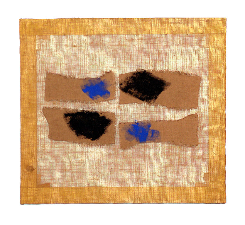 Senza titolo, Sei elementi quadrangolari (quadro) di Emblema, Salvatore (sec. XXI)