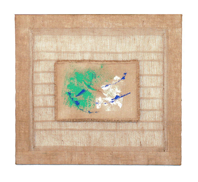 Senza titolo, Elemento quadrangolare (quadro) di Emblema, Salvatore (sec. XXI)