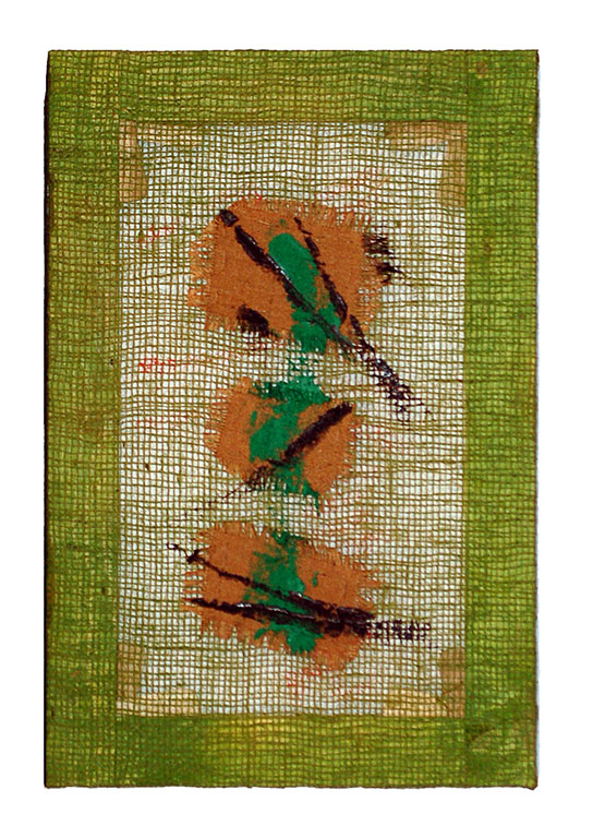 Senza titolo, Tre elementi quadrangolari (quadro) di Emblema, Salvatore (sec. XXI)