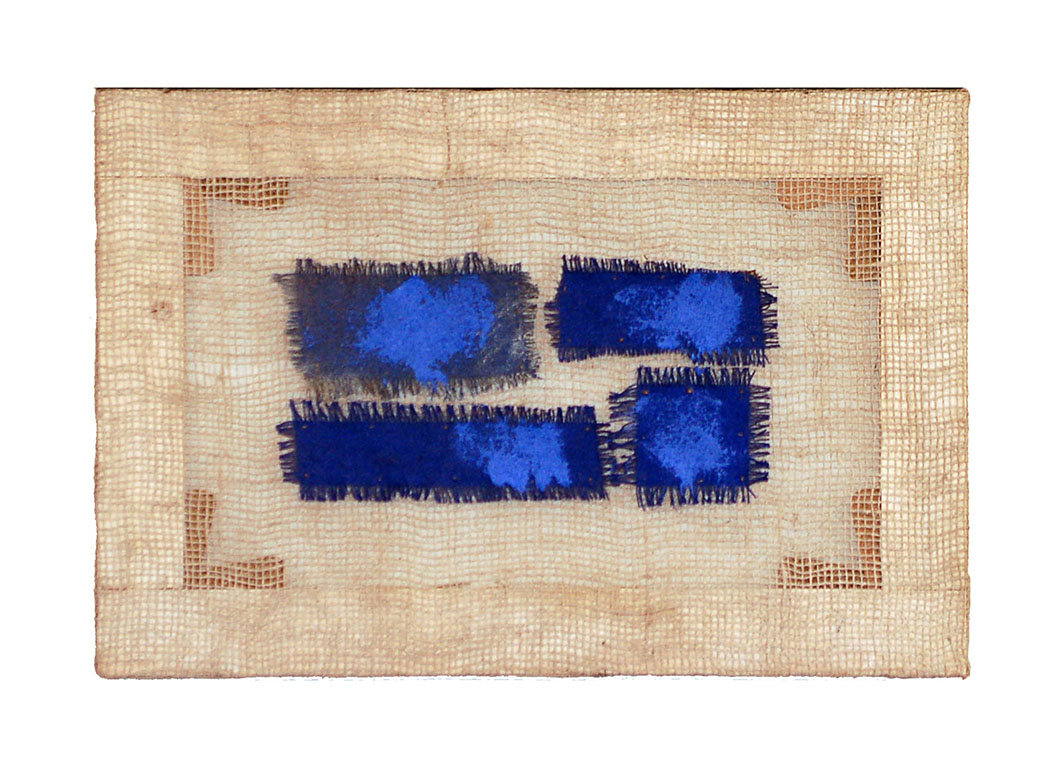 Senza titolo, Quattro elementi quandrangolari (quadro) di Emblema, Salvatore (sec. XXI)