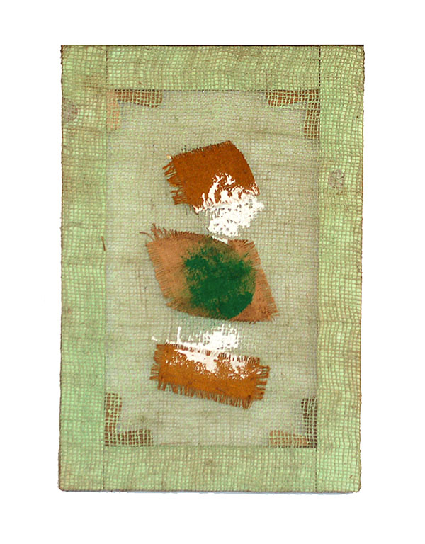 Senza titolo, Tre elementi quadrangolari (quadro) di Emblema, Salvatore (sec. XXI)