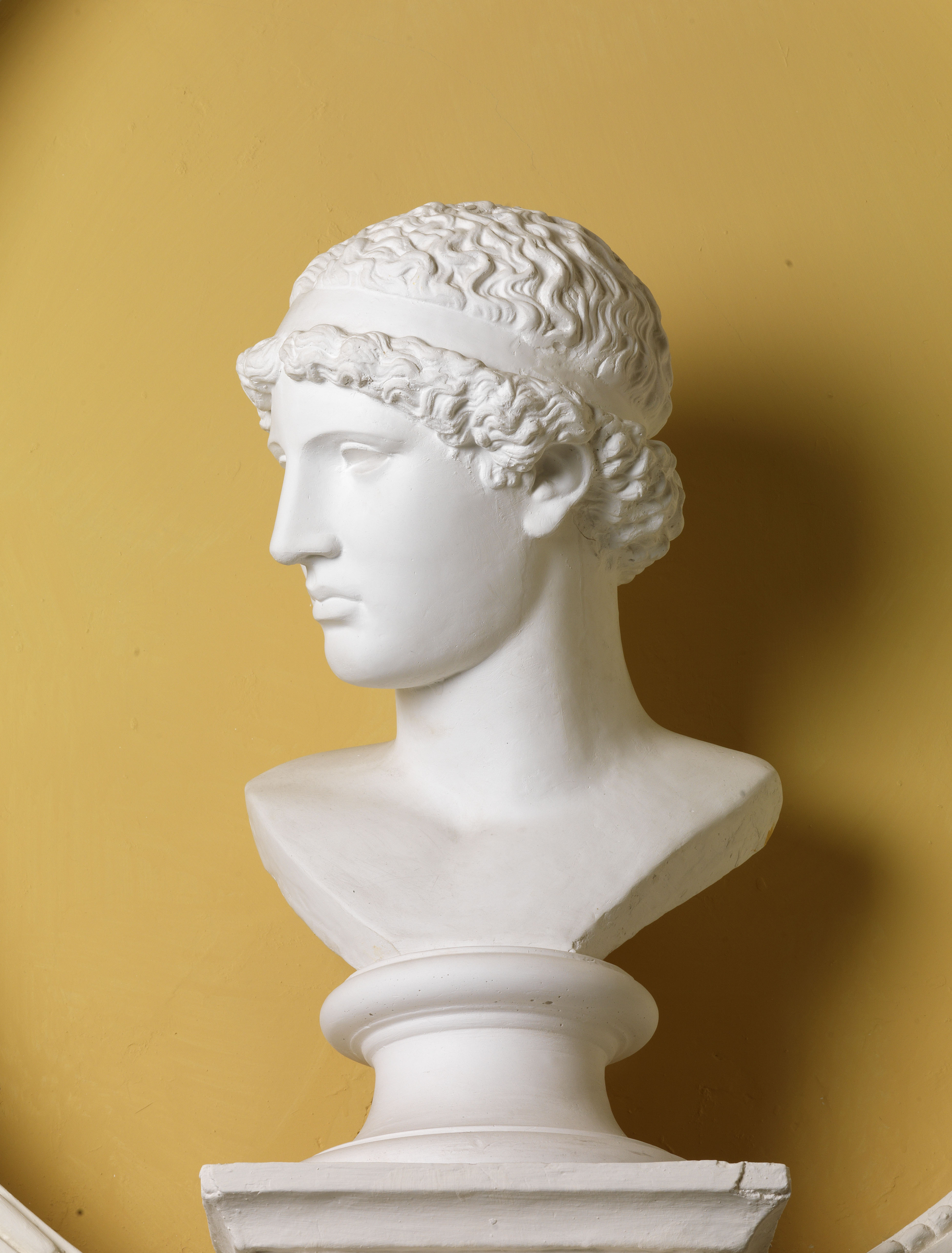 busto di figura maschile (busto, opera isolata) - bottega marchigiana (XIX)