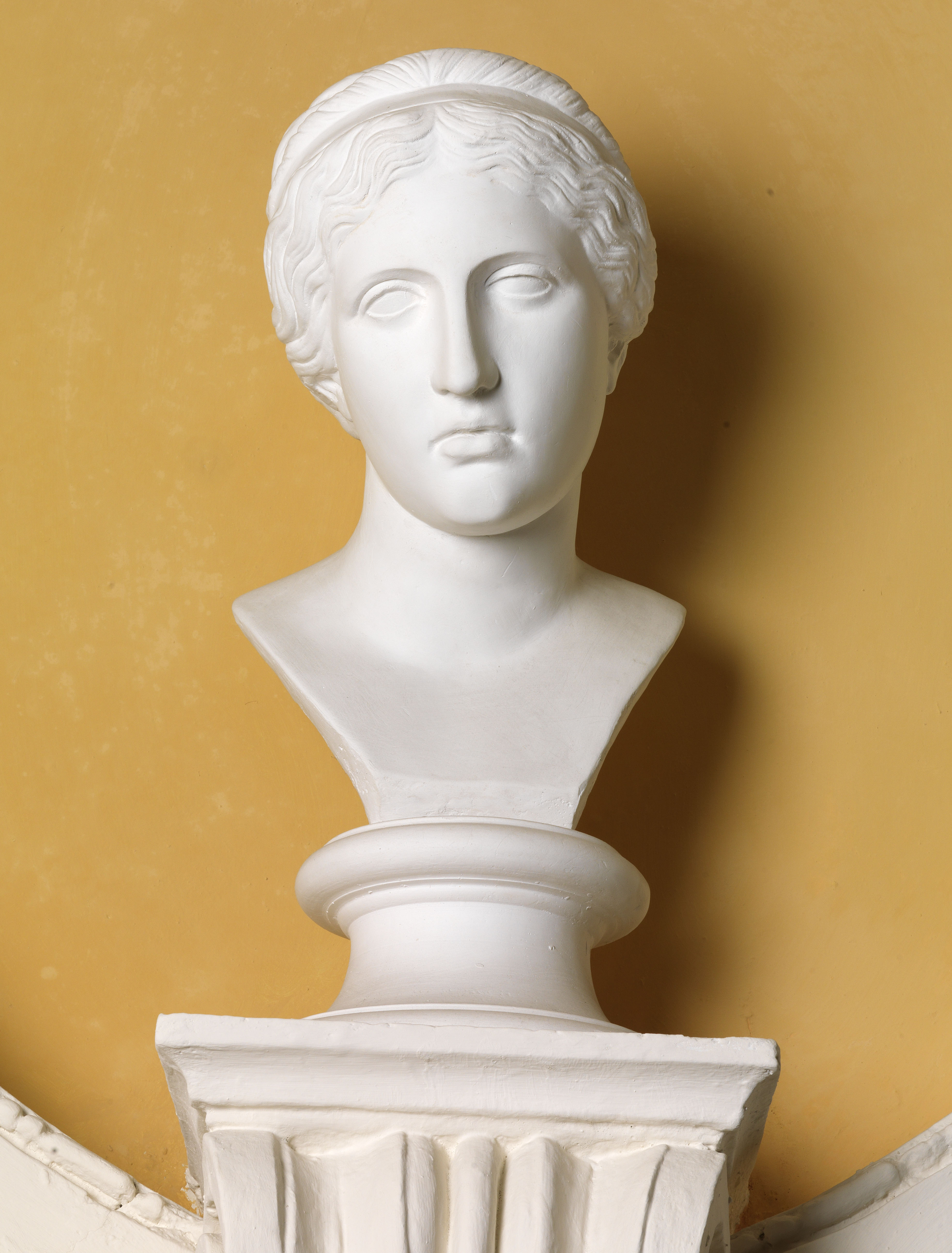 busto di figura femminile (busto, opera isolata) - bottega marchigiana (XIX)
