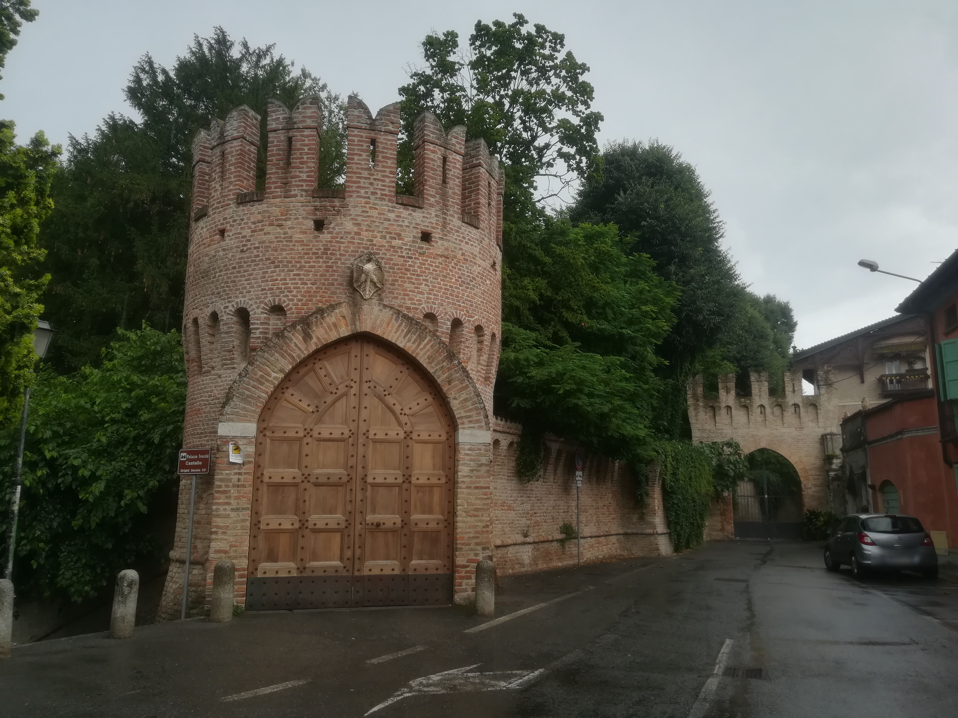 Castello Trecchi (castello - parco) - Maleo (LO) 